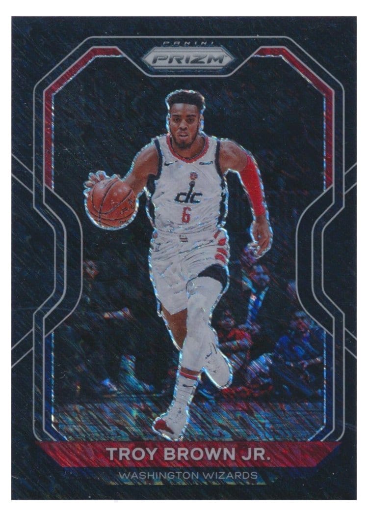 2020-21 Panini Prizm Base Set Troy Brown Jr. #127 card
