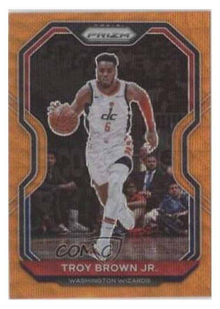 2020-21 Panini Prizm Base Set Troy Brown Jr. #127 card