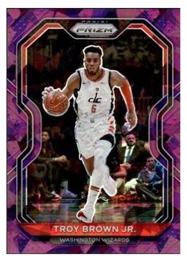 2020-21 Panini Prizm Base Set Troy Brown Jr. #127 card