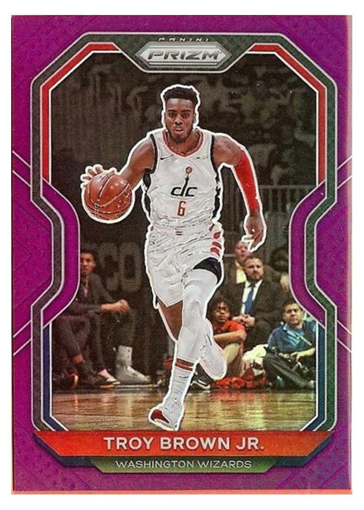 2020-21 Panini Prizm Base Set Troy Brown Jr. #127 card