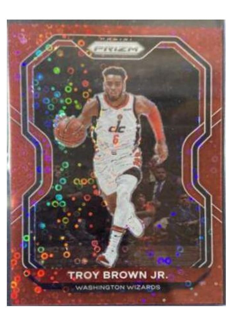 2020-21 Panini Prizm Base Set Troy Brown Jr. #127 card