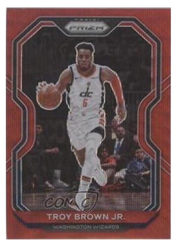 2020-21 Panini Prizm Base Set Troy Brown Jr. #127 card
