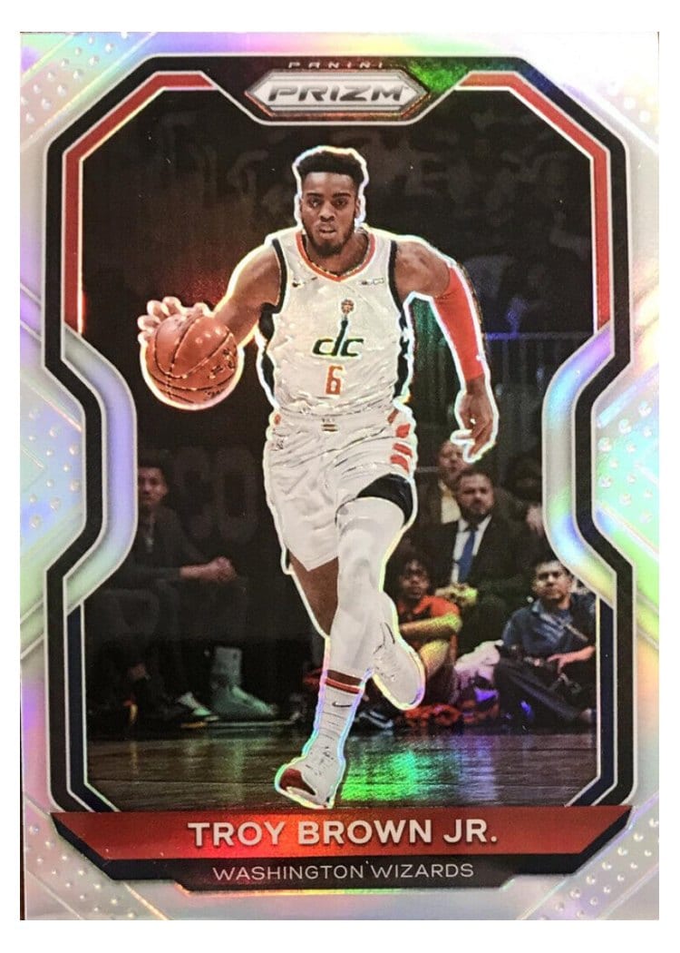 2020-21 Panini Prizm Base Set Troy Brown Jr. #127 card