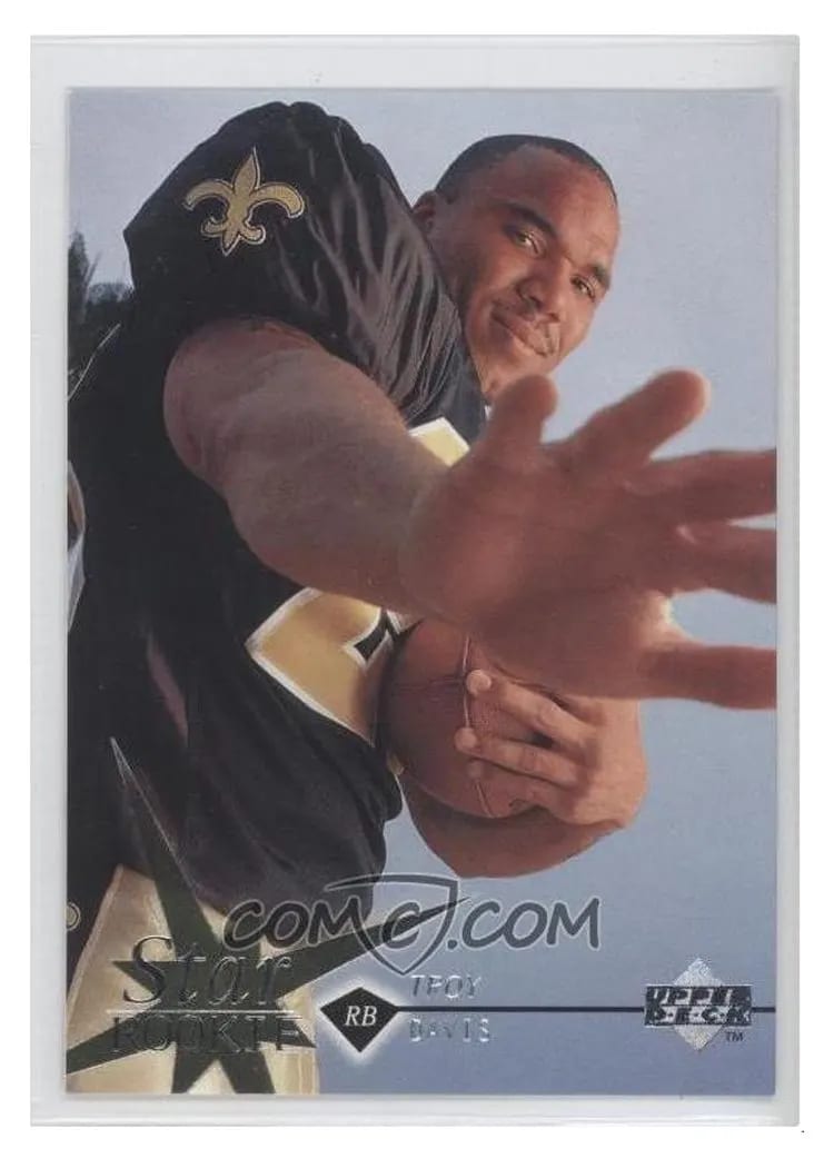 1997 Upper Deck Troy Davis #23 card