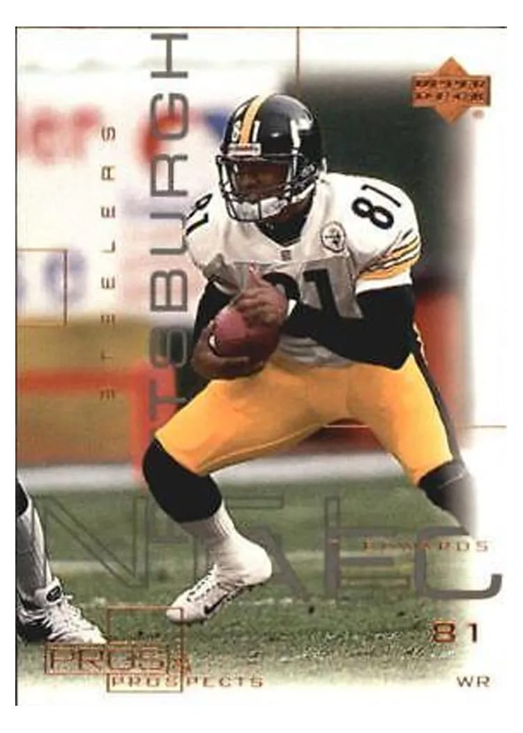 2000 Upper Deck Pros & Prospects Troy Edwards #63 card