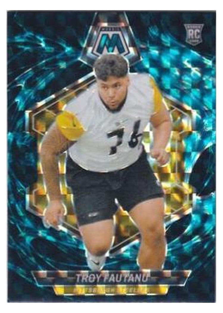 2024 Panini Mosaic Base Set Troy Fautanu Genesis #320 card