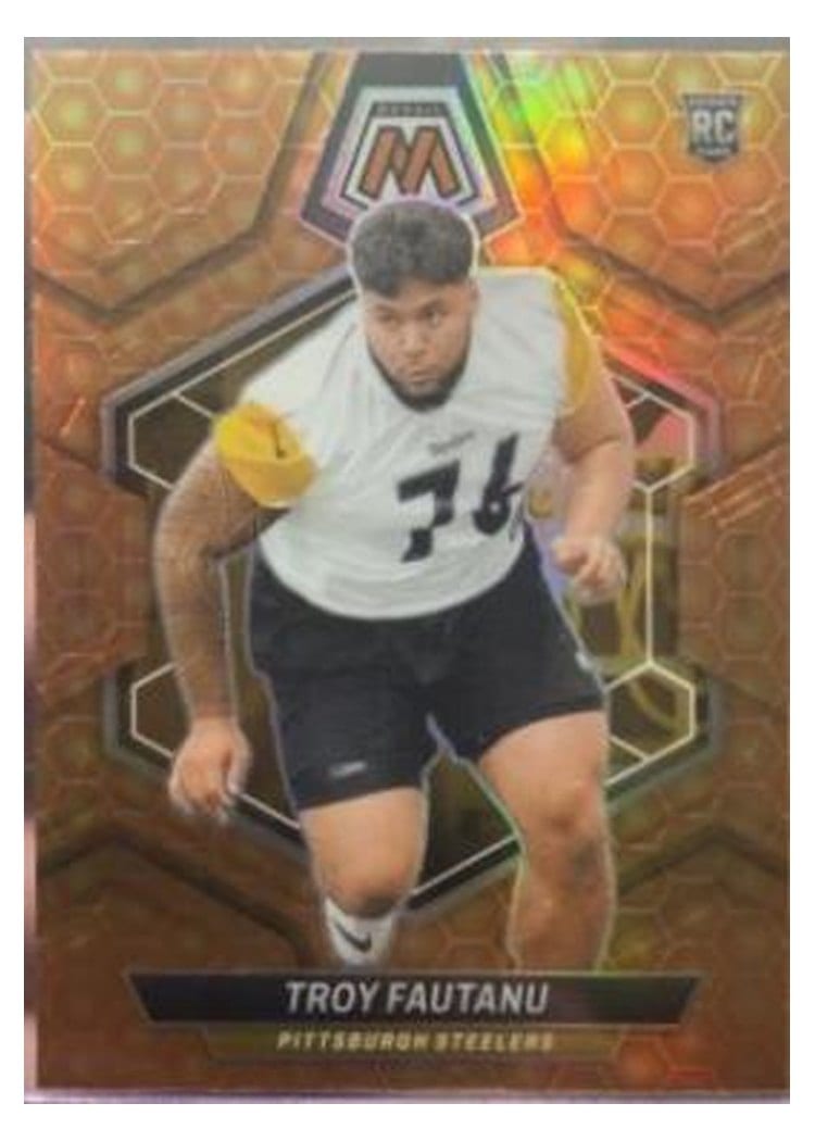 2024 Panini Mosaic Base Set Troy Fautanu Honeycomb #320 card