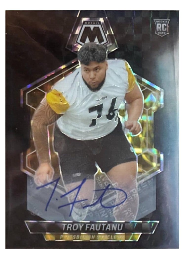 2024 Panini Mosaic Base Set Troy Fautanu #320 card