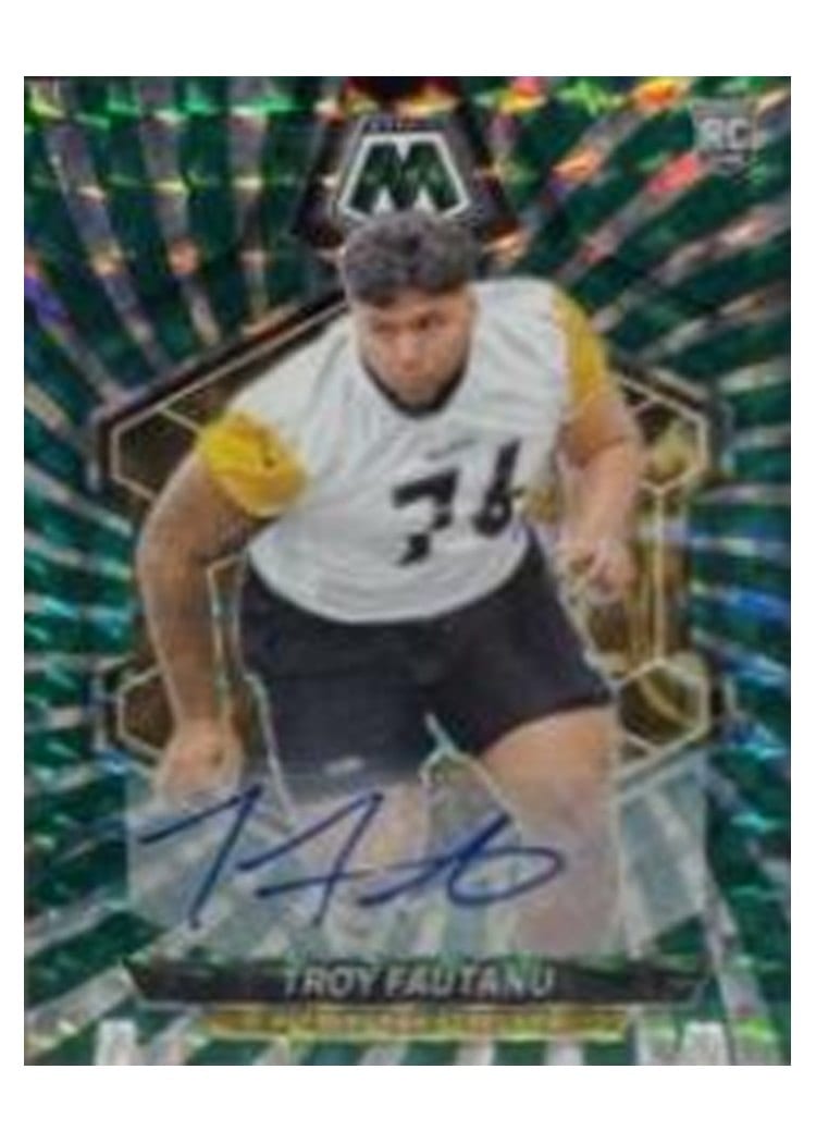 2024 Panini Mosaic Base Set Troy Fautanu #320 card