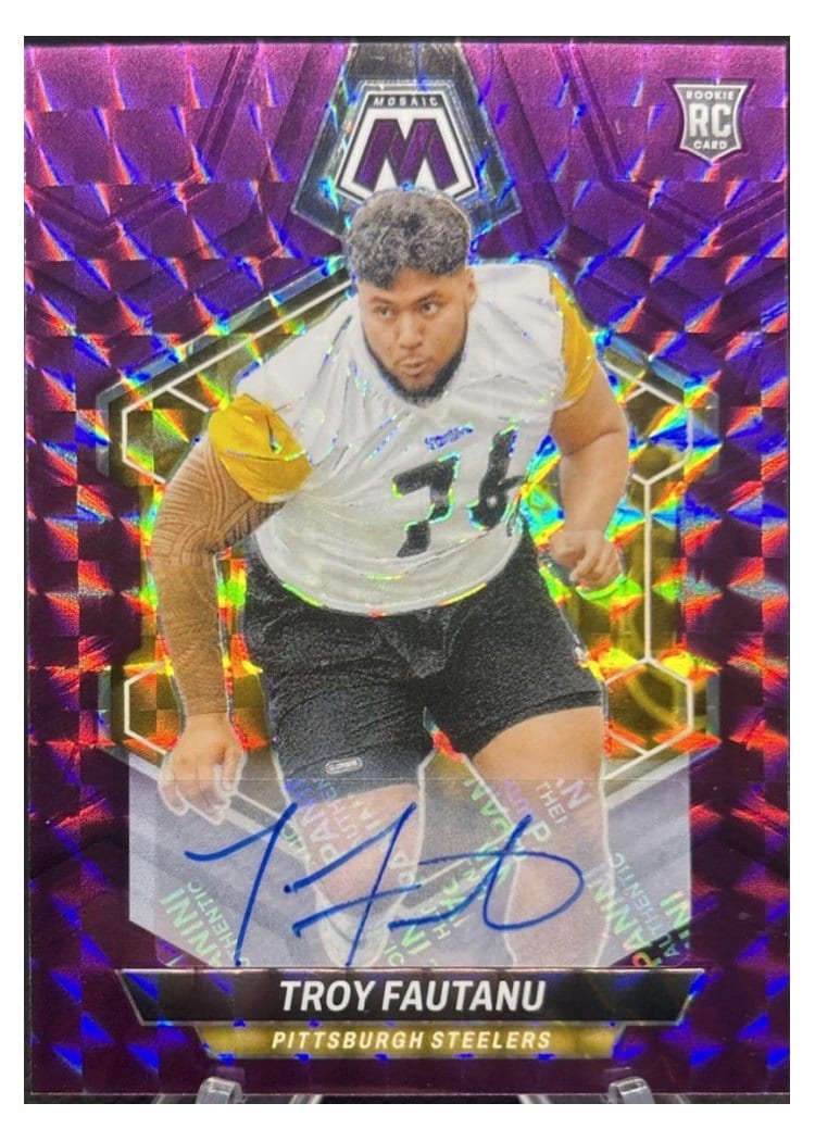 2024 Panini Mosaic Base Set Troy Fautanu #320 card