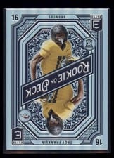2024 Donruss Elite Rookie on Deck Troy Franklin #20 card