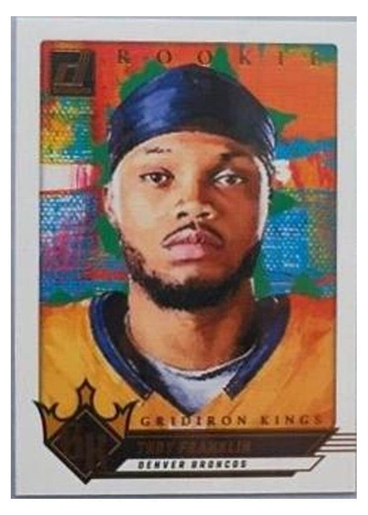2024 Donruss Rookie Gridiron Kings Troy Franklin #18 card