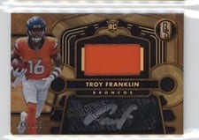 2024 Panini Gold Standard Rookie Jersey Autographs Troy Franklin #213 card
