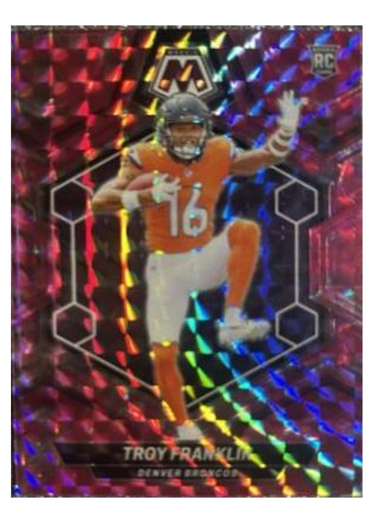 2024 Panini Mosaic Base Set Troy Franklin #378 card