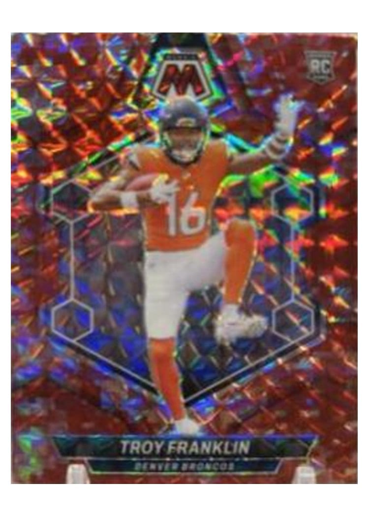2024 Panini Mosaic Base Set Troy Franklin #378 card