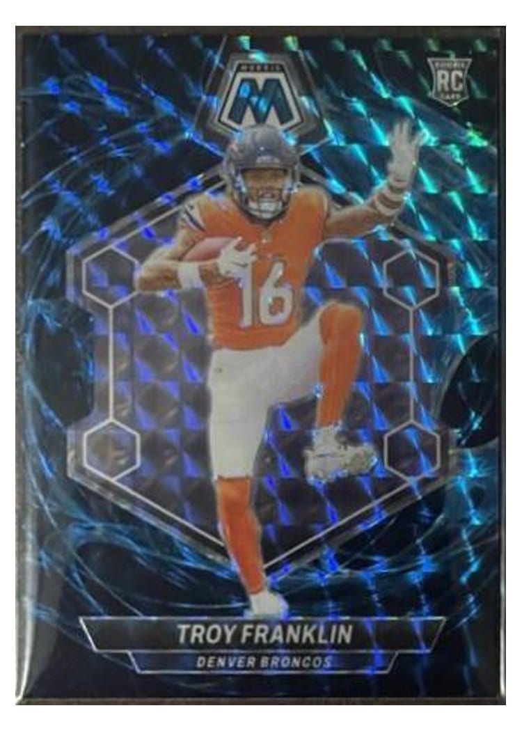 2024 Panini Mosaic Base Set Troy Franklin #378 card