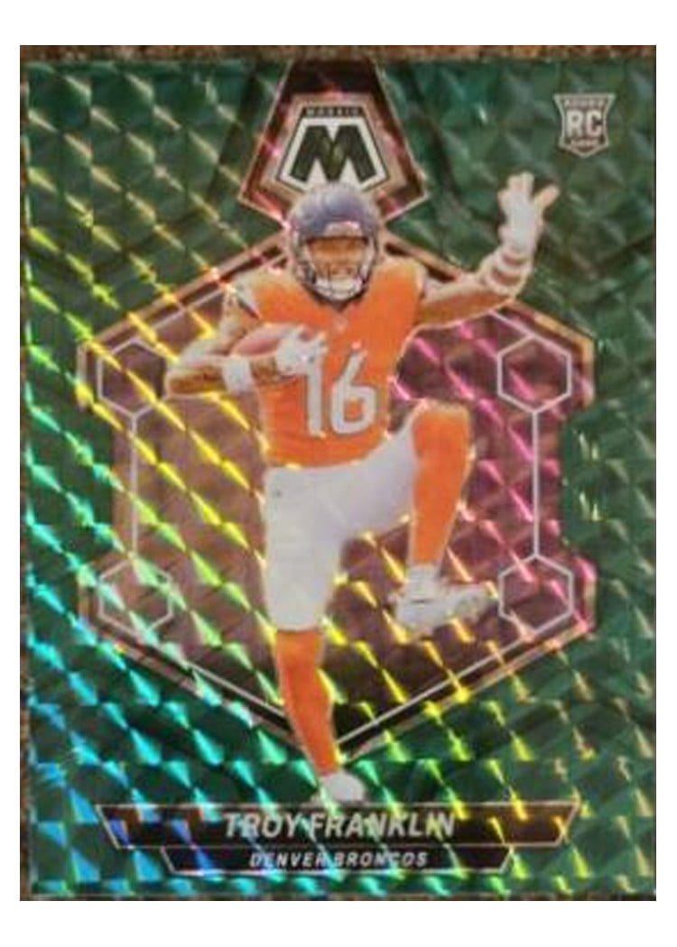 2024 Panini Mosaic Base Set Troy Franklin #378 card