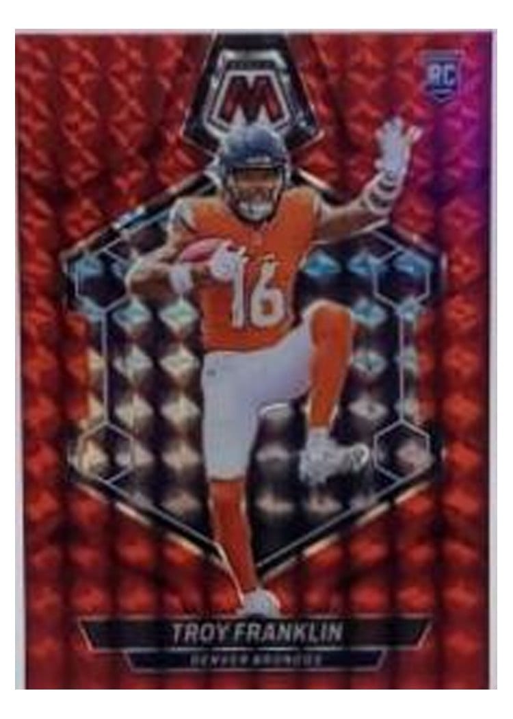 2024 Panini Mosaic Base Set Troy Franklin #378 card