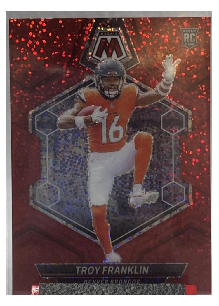 2024 Panini Mosaic Base Set Troy Franklin #378 card