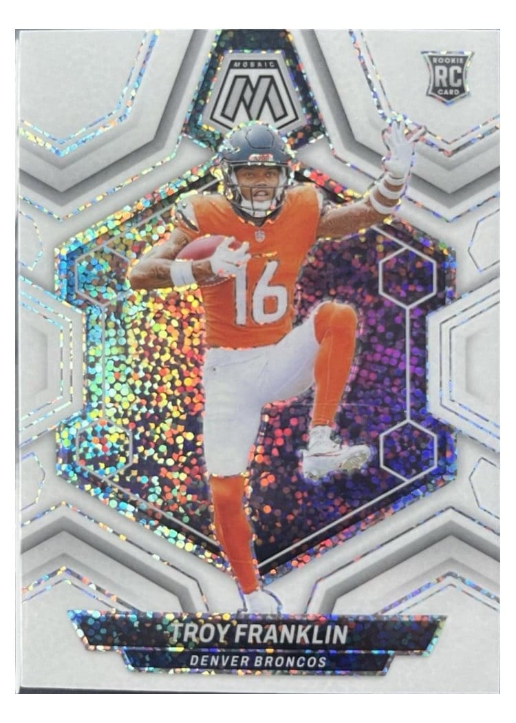 2024 Panini Mosaic Base Set Troy Franklin #378 card