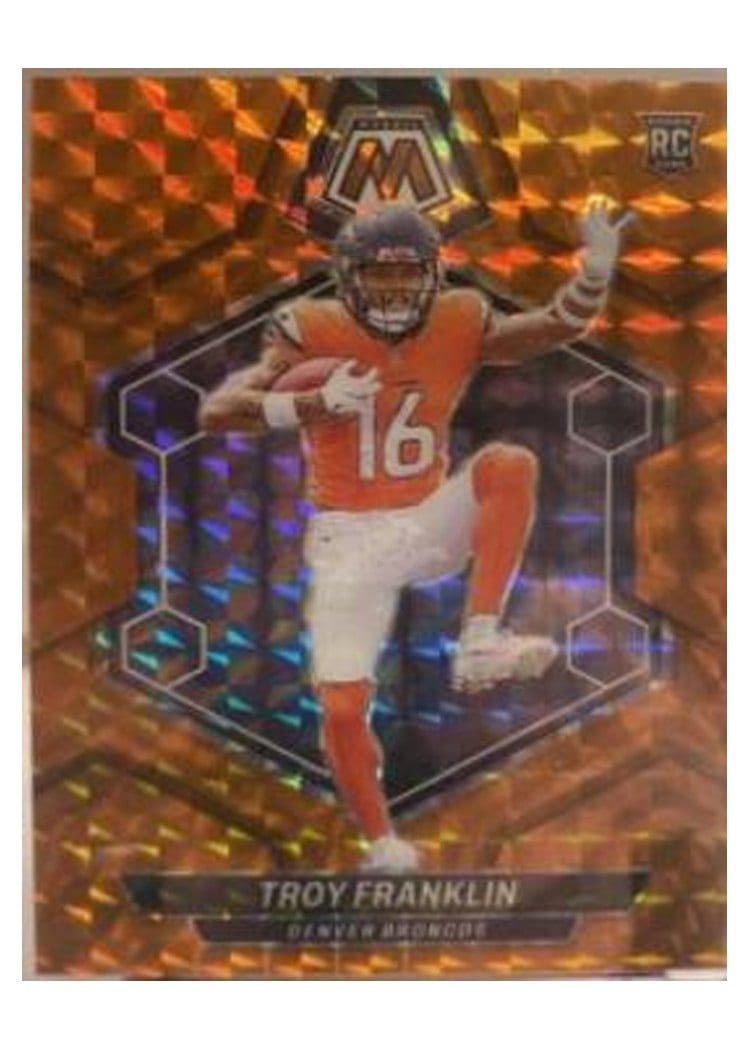 2024 Panini Mosaic Base Set Troy Franklin #378 card