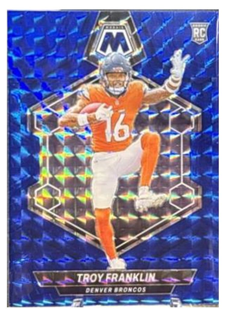 2024 Panini Mosaic Base Set Troy Franklin #378 card