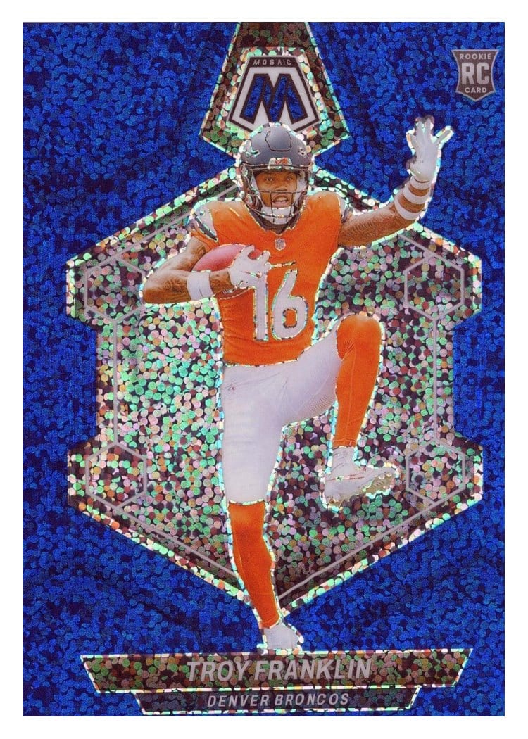 2024 Panini Mosaic Base Set Troy Franklin #378 card