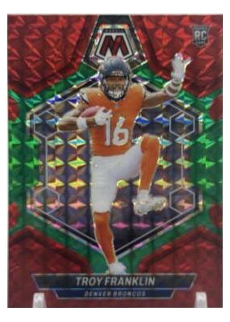 2024 Panini Mosaic Base Set Troy Franklin #378 card