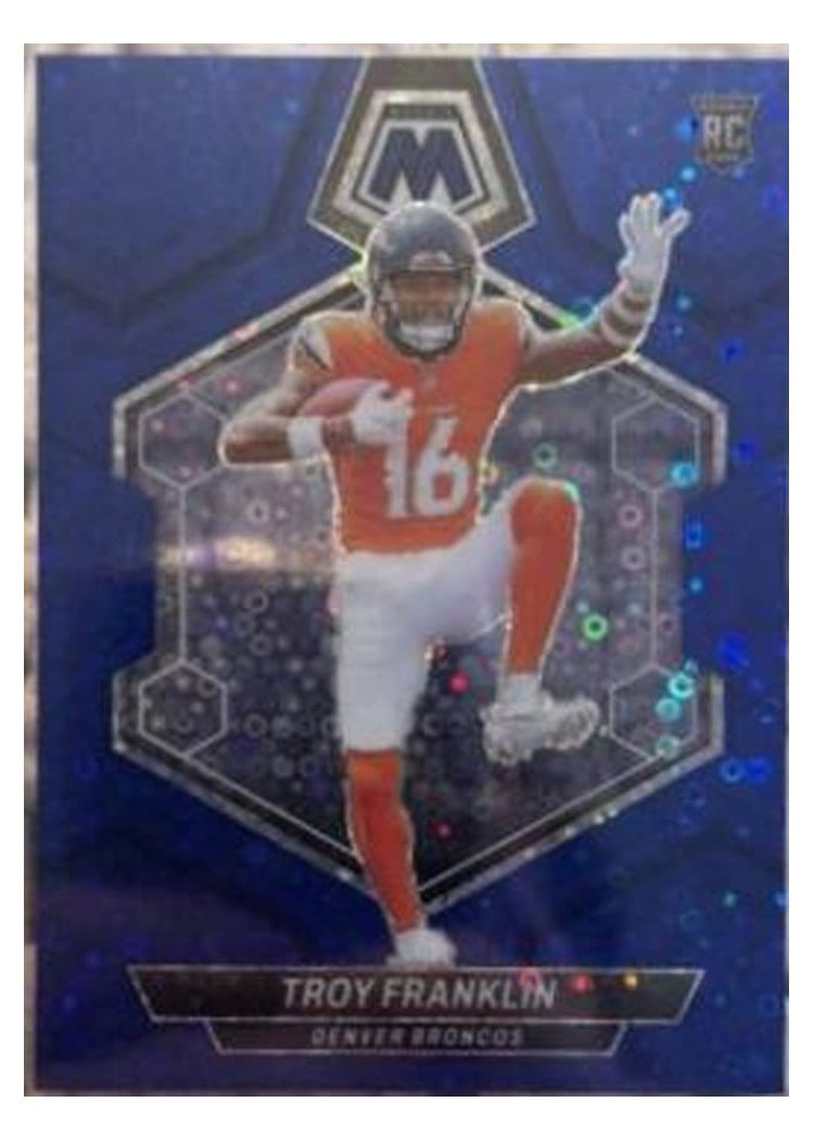 2024 Panini Mosaic Base Set Troy Franklin #378 card