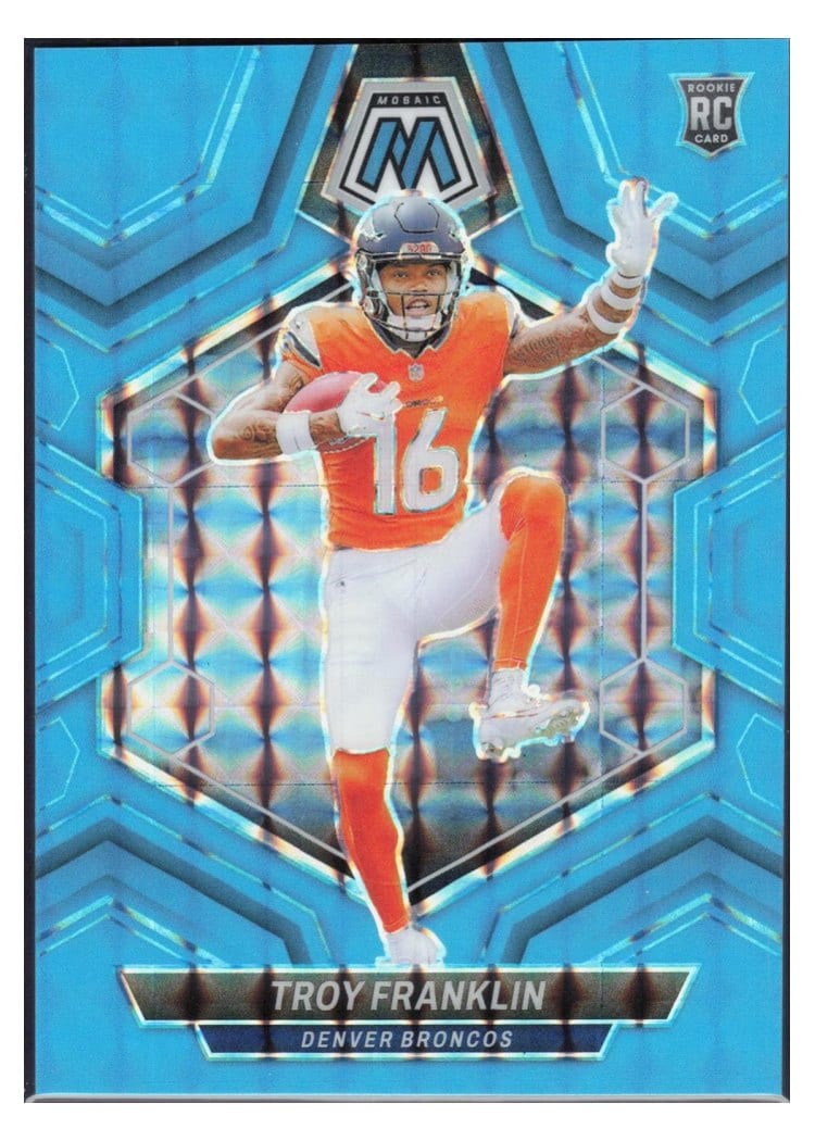 2024 Panini Mosaic Base Set Troy Franklin #378 card