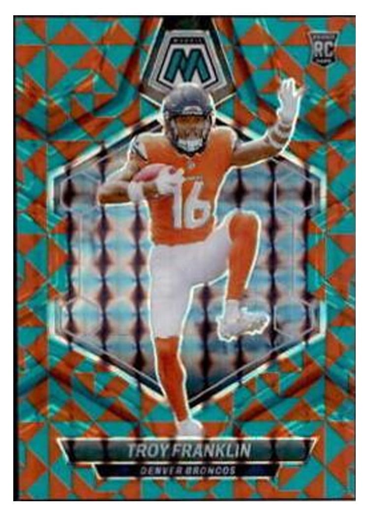2024 Panini Mosaic Base Set Troy Franklin #378 card