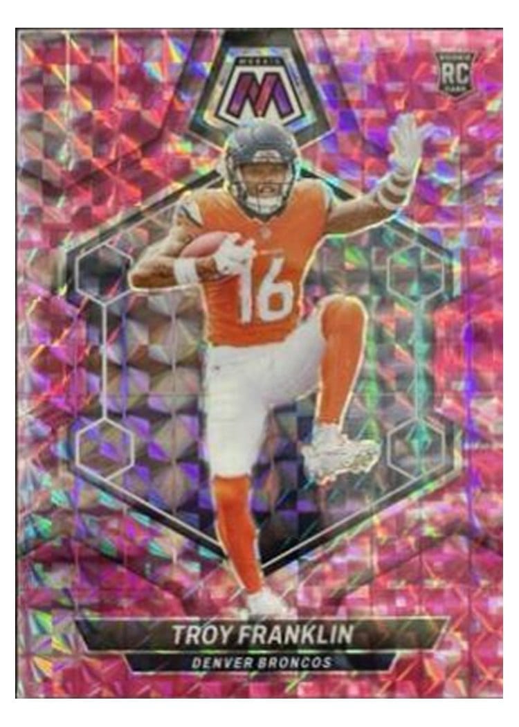 2024 Panini Mosaic Base Set Troy Franklin #378 card