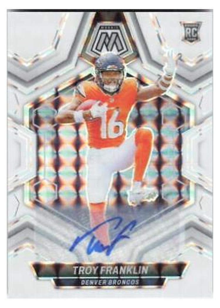 2024 Panini Mosaic Base Set Troy Franklin #378 card
