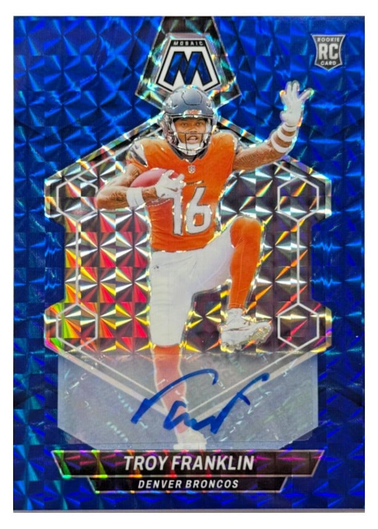 2024 Panini Mosaic Base Set Troy Franklin #378 card