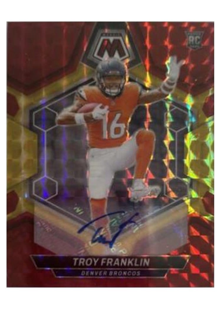 2024 Panini Mosaic Base Set Troy Franklin #378 card