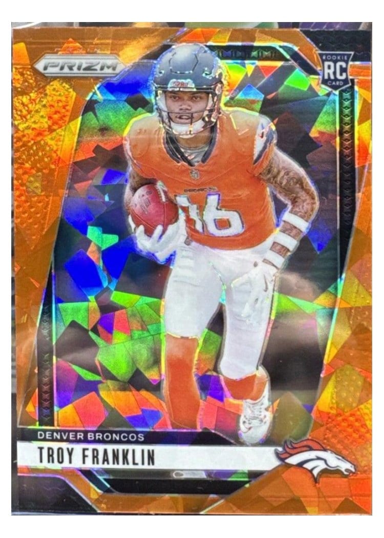 2024 Panini Prizm Base Set Troy Franklin #393 card