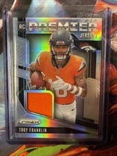 2024 Panini Prizm Premier Jerseys Troy Franklin #PJ-TFN card