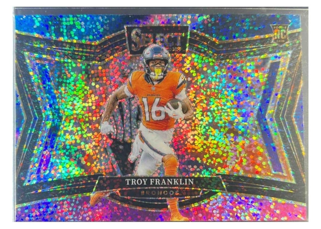 2024 Panini Select Base Set Troy Franklin #498 card
