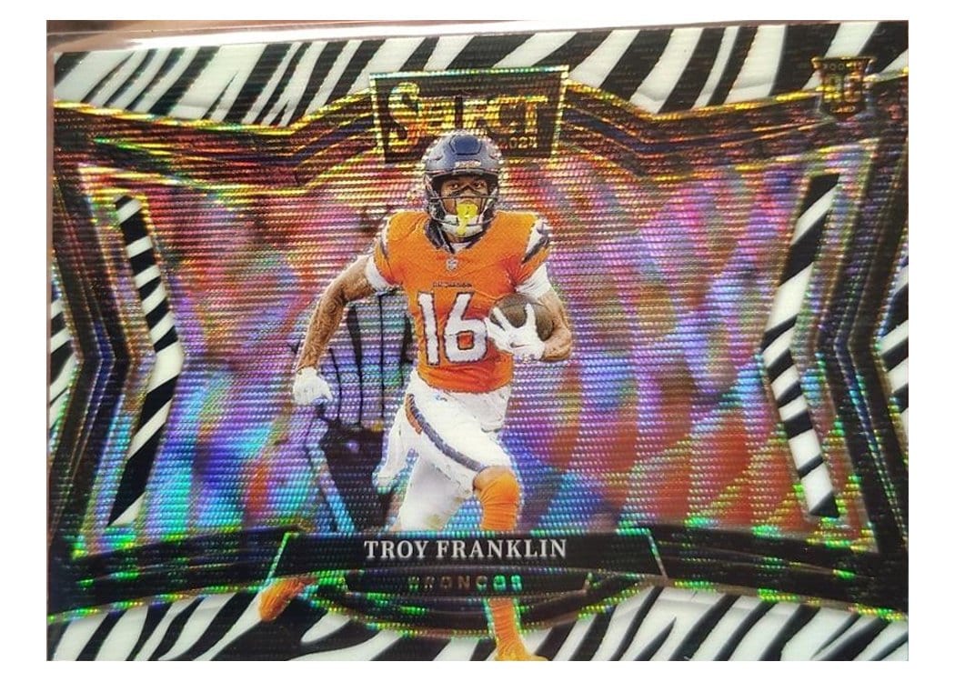 2024 Panini Select Base Set Troy Franklin #498 card