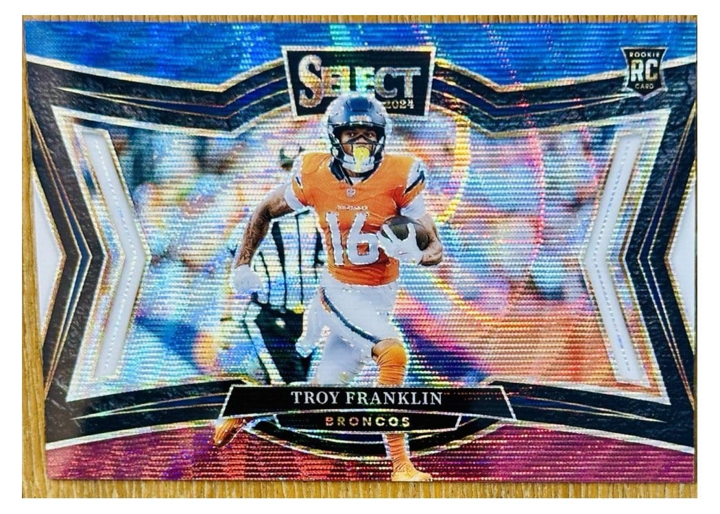 2024 Panini Select Base Set Troy Franklin #498 card