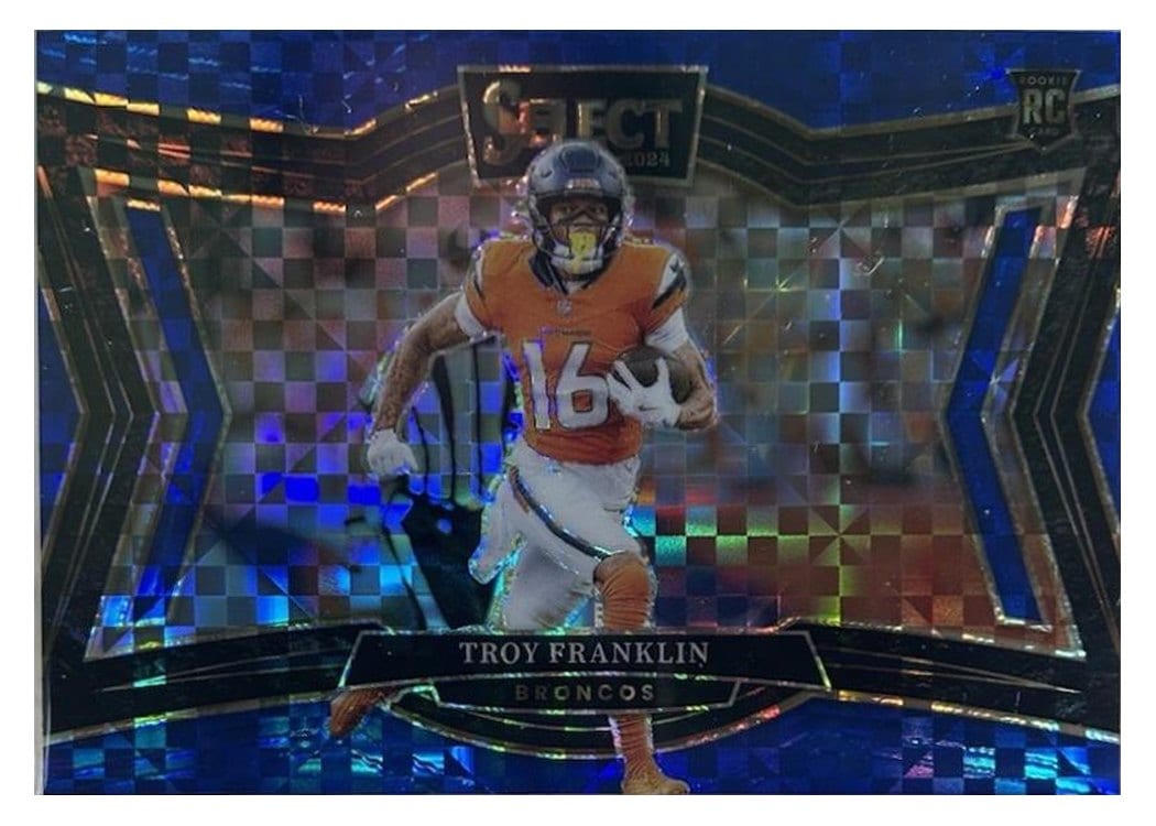 2024 Panini Select Base Set Troy Franklin #498 card