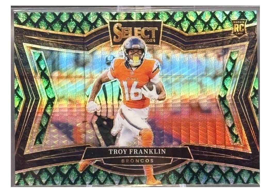 2024 Panini Select Base Set Troy Franklin #498 card