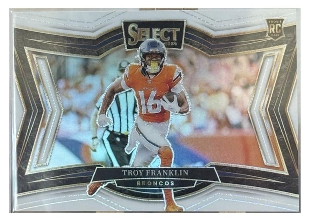 2024 Panini Select Base Set Troy Franklin #498 card