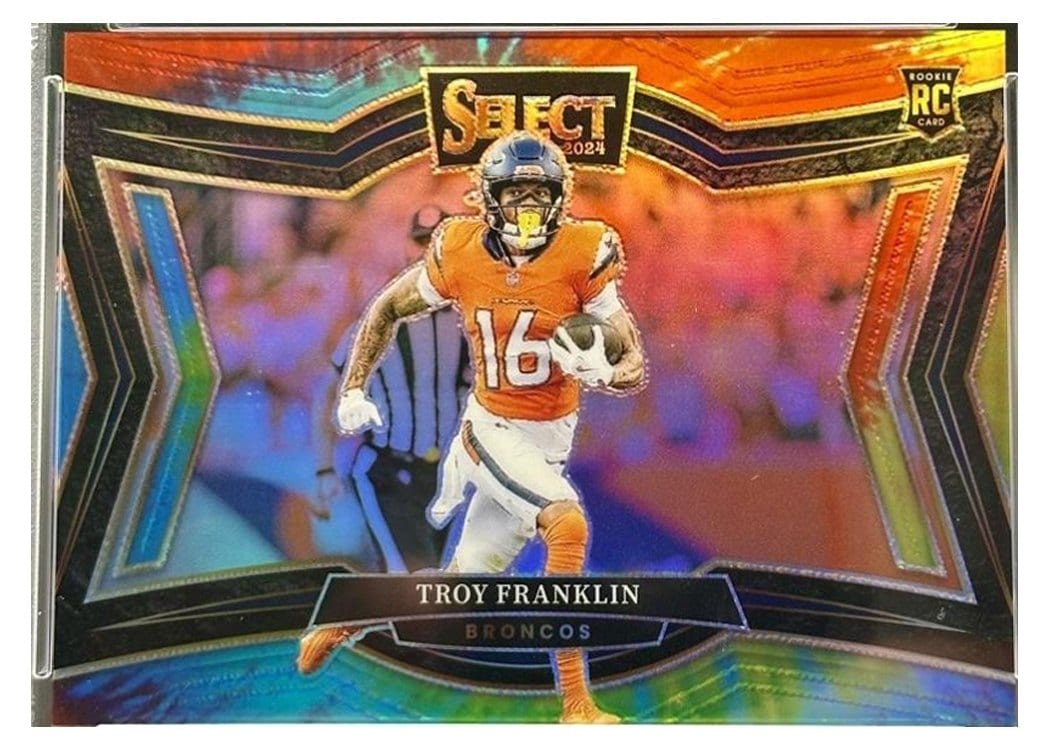 2024 Panini Select Base Set Troy Franklin #498 card