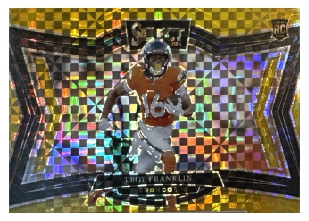 2024 Panini Select Base Set Troy Franklin #498 card