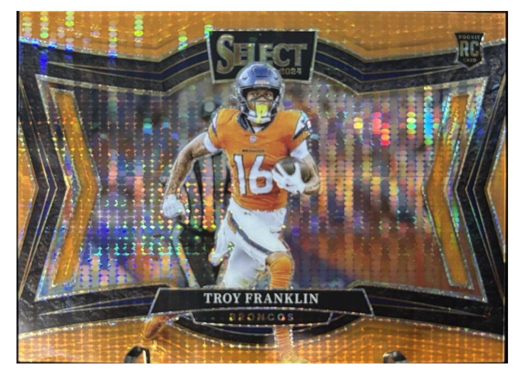 2024 Panini Select Base Set Troy Franklin #498 card