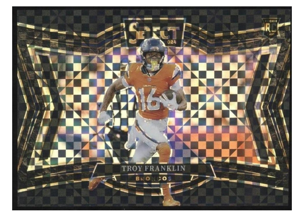 2024 Panini Select Base Set Troy Franklin #498 card