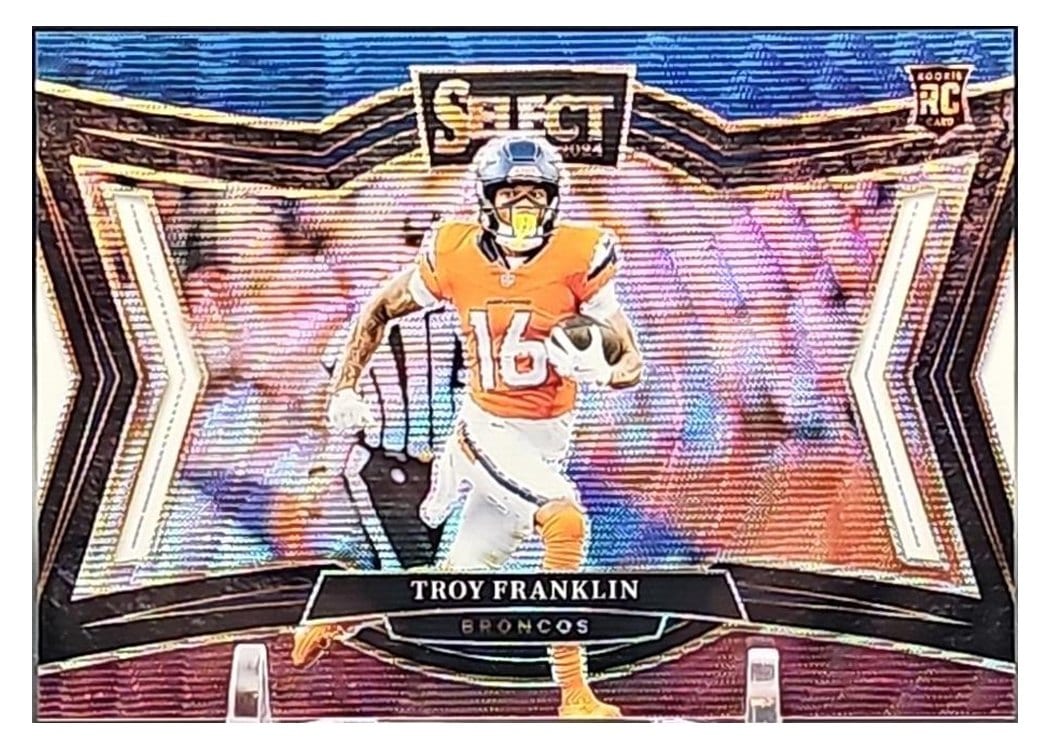 2024 Panini Select Base Set Troy Franklin #498 card
