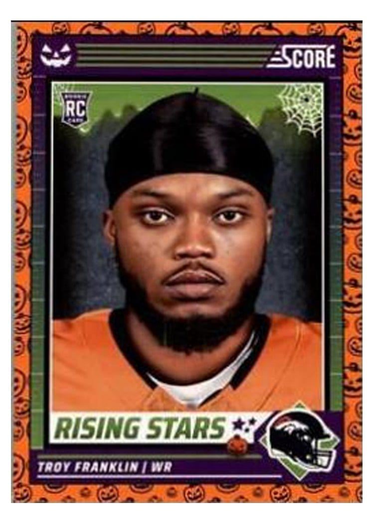 2024 Score-A-Treat Rising Stars Troy Franklin #48 card