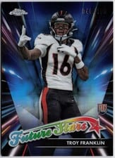 2024 Topps Chrome Future Stars Troy Franklin #FS-11 card